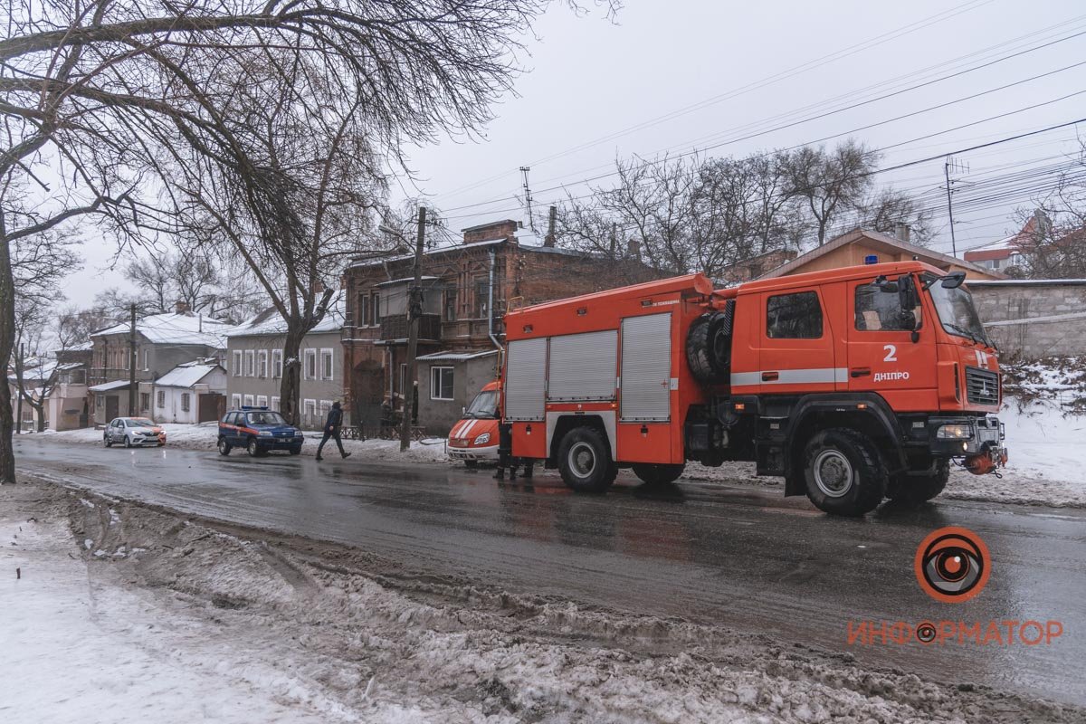 Пожар произошел на улице Короленко