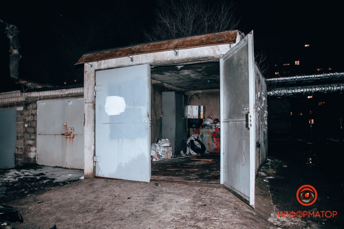 Гараж не пострадал Гараж не пострадал