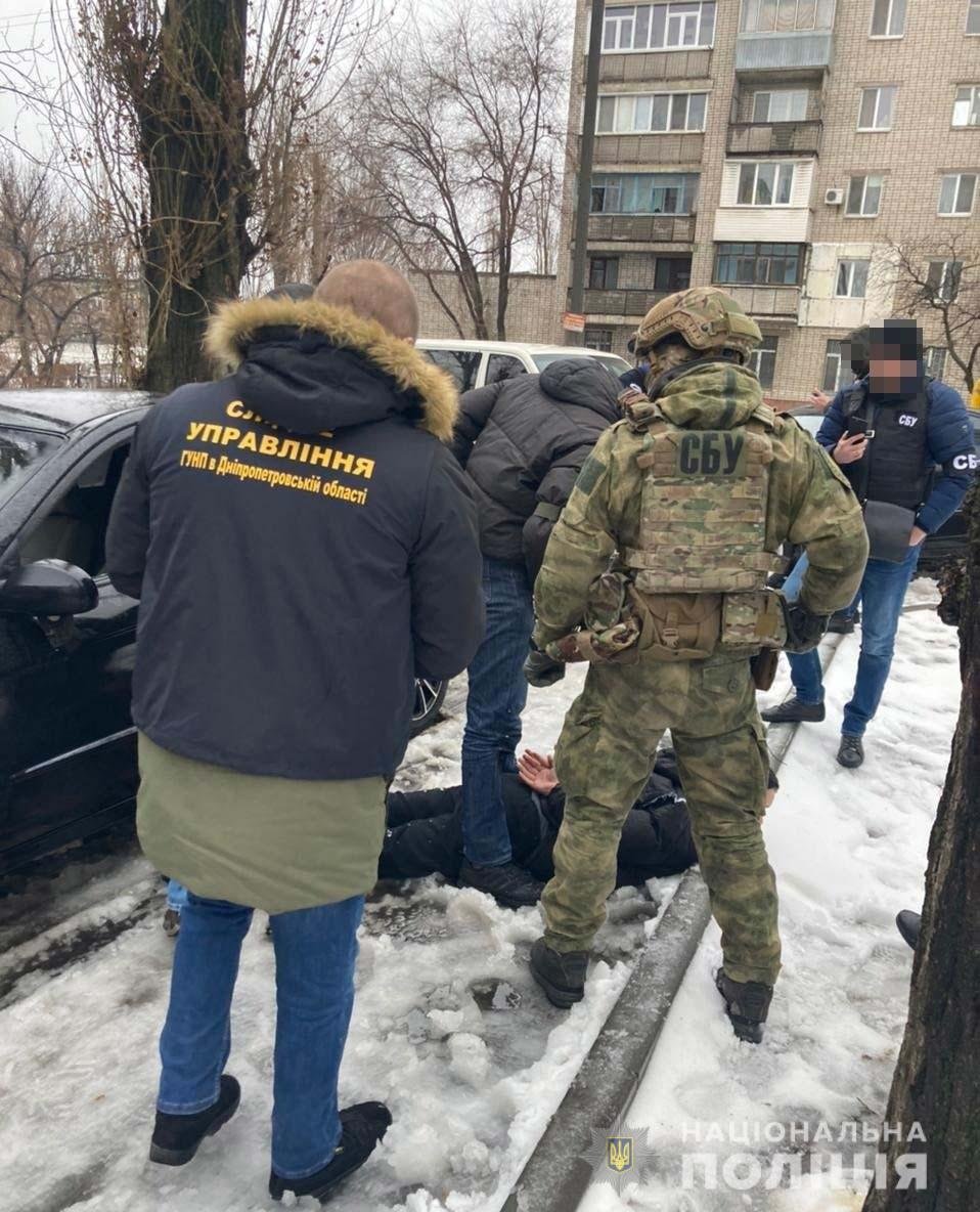 В Днепре задержали преступную группировку авторитета Арийца 1
