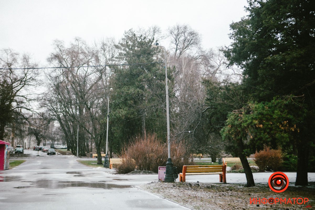 Днепр весь день заметает снегом: фото 56