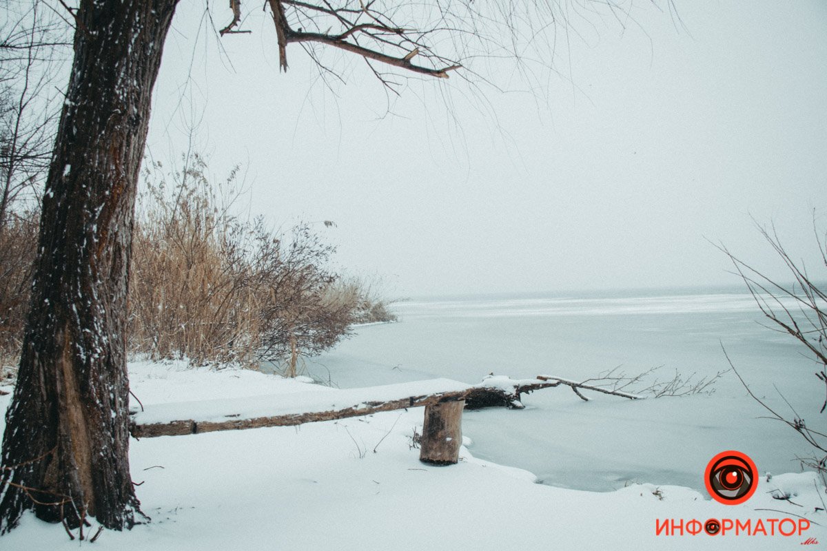 Днепр весь день заметает снегом: фото 59