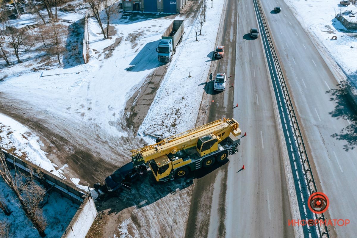 Авария произошла около 9:30