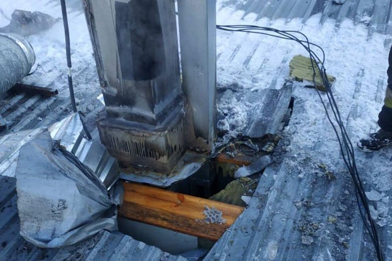 Пришлось раскрыть крышу Пришлось раскрыть крышу