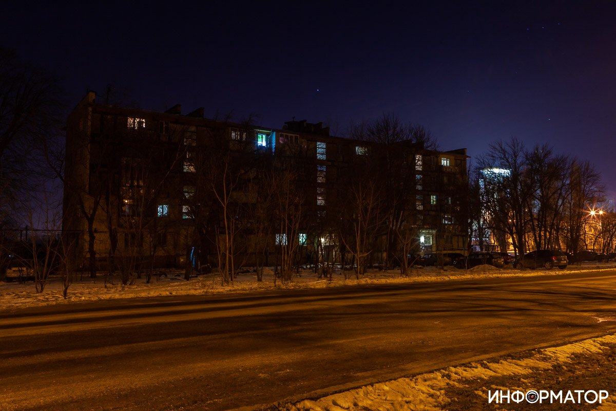 Огни сонного города: как в Днепре выглядит улица Высоковольтная под  покровом ночи