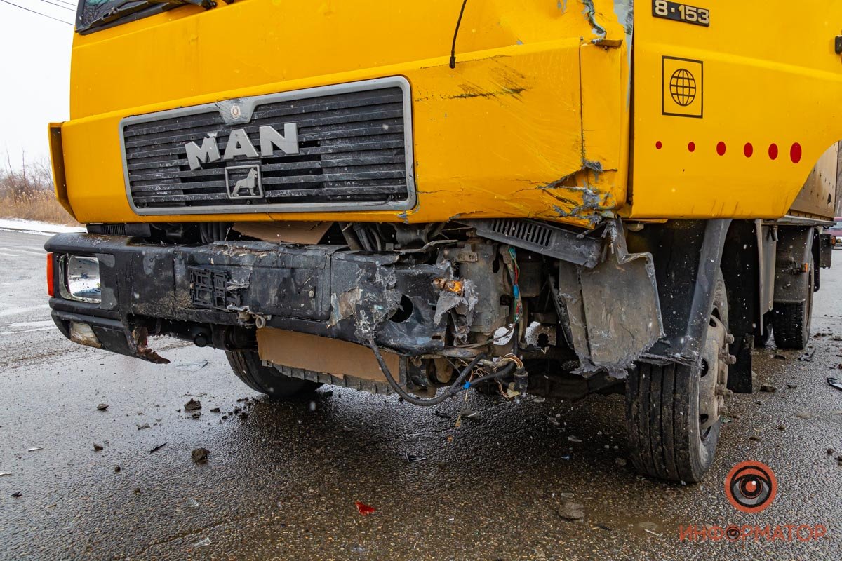 Повреждения MAN Повреждения MAN