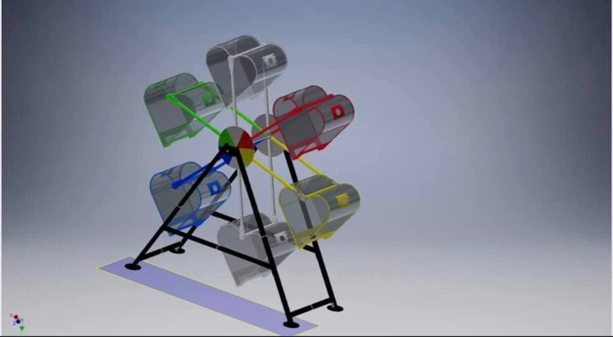 Карусель для сбора пластика