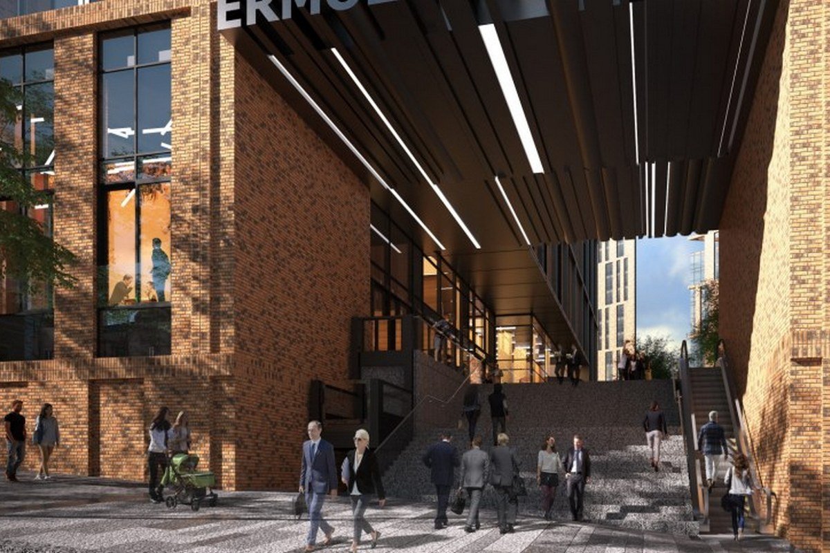 Площадь офиса - 10 тысяч квадратных метров Площадь офиса - 10 тысяч квадратных метров