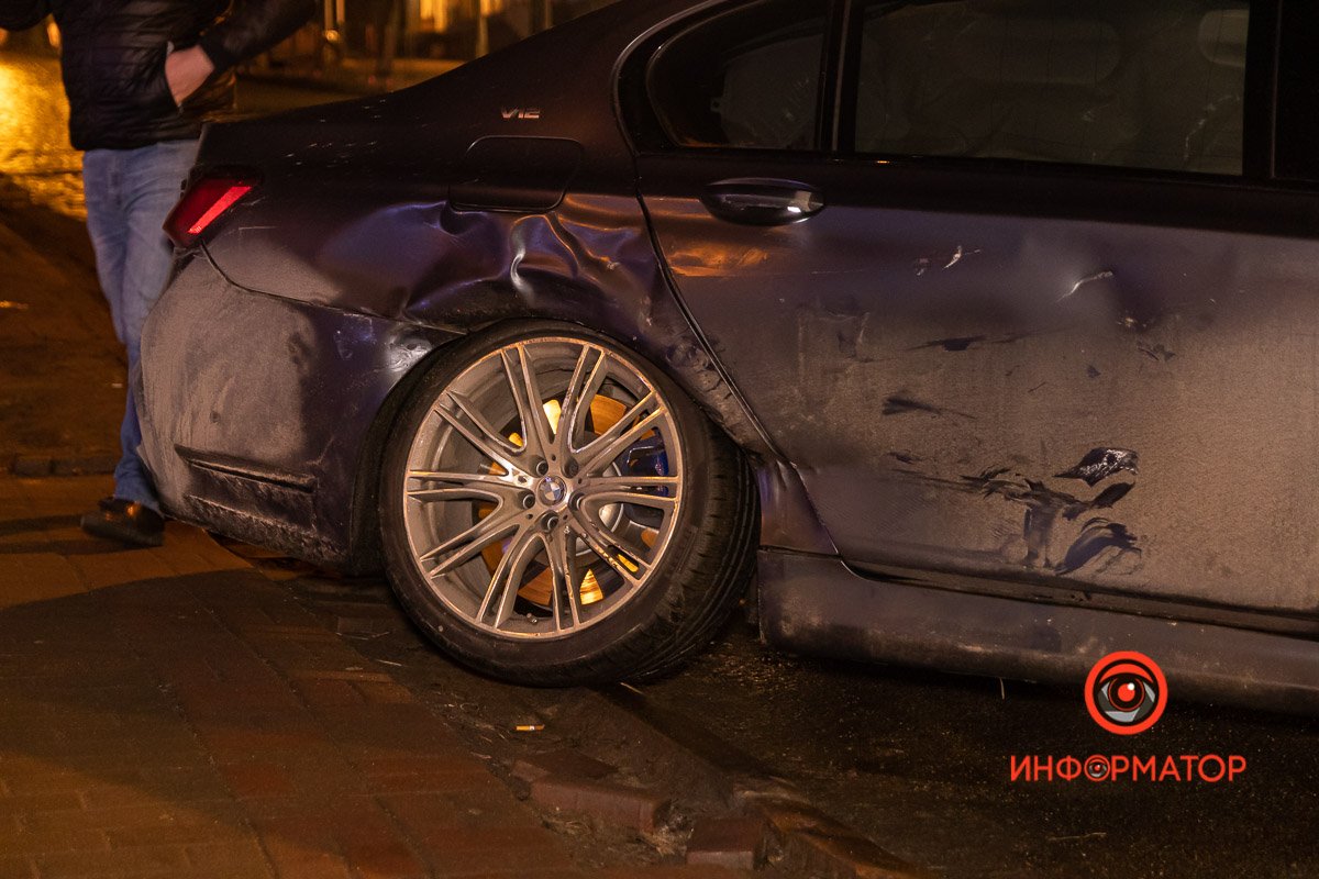 BMW двигался со стороны улицы Липинского на Михаила Грушевского