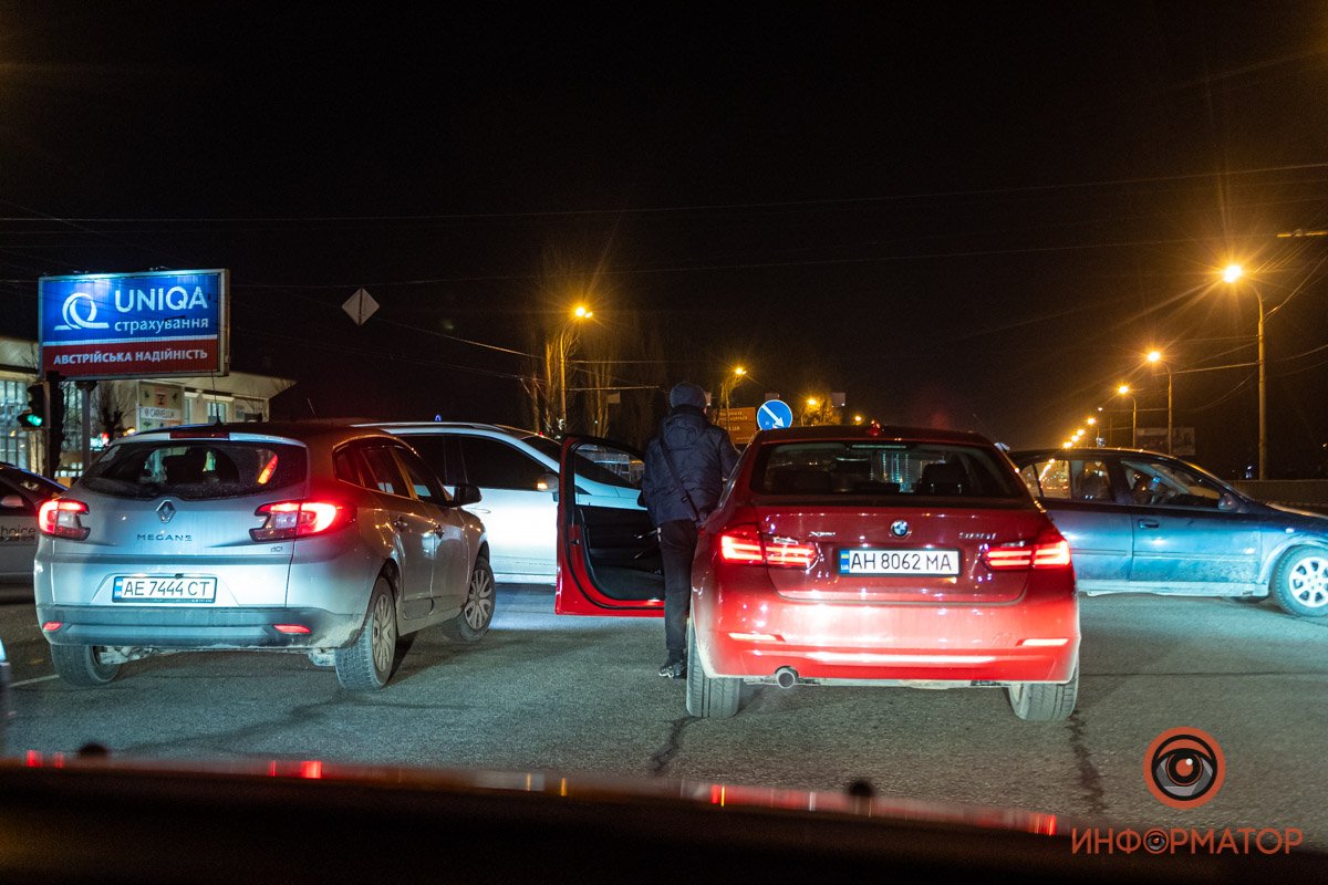 Ситуация на дороге была напряженной