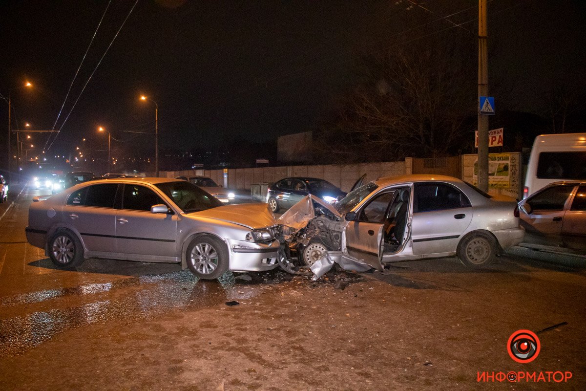Авария произошла на проезде Гальченко Авария произошла на проезде Гальченко