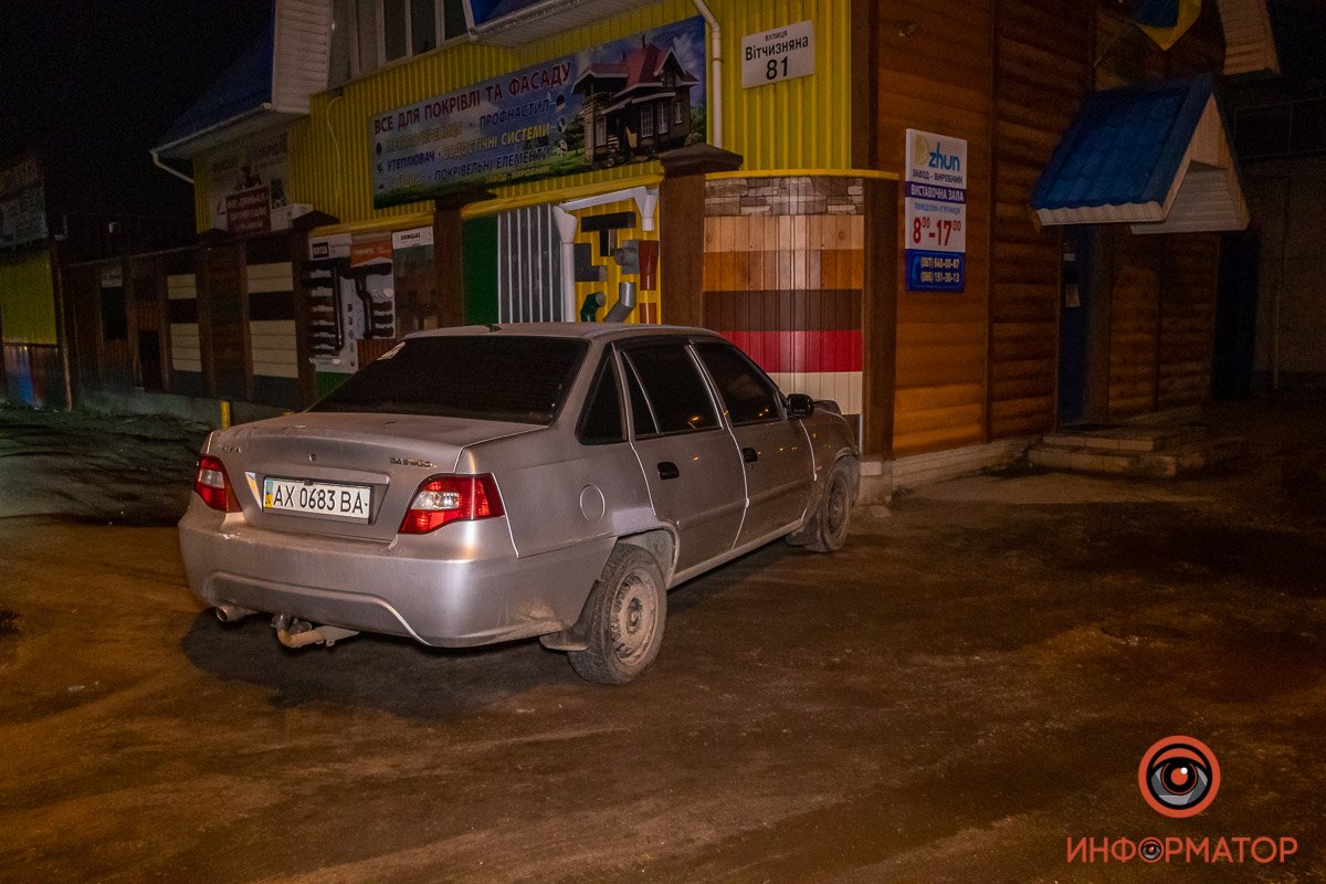 По информации от полиции, водитель ехал по улице Гринченко в сторону Отечественной По информации от полиции, водитель ехал по улице Гринченко в сторону Отечественной