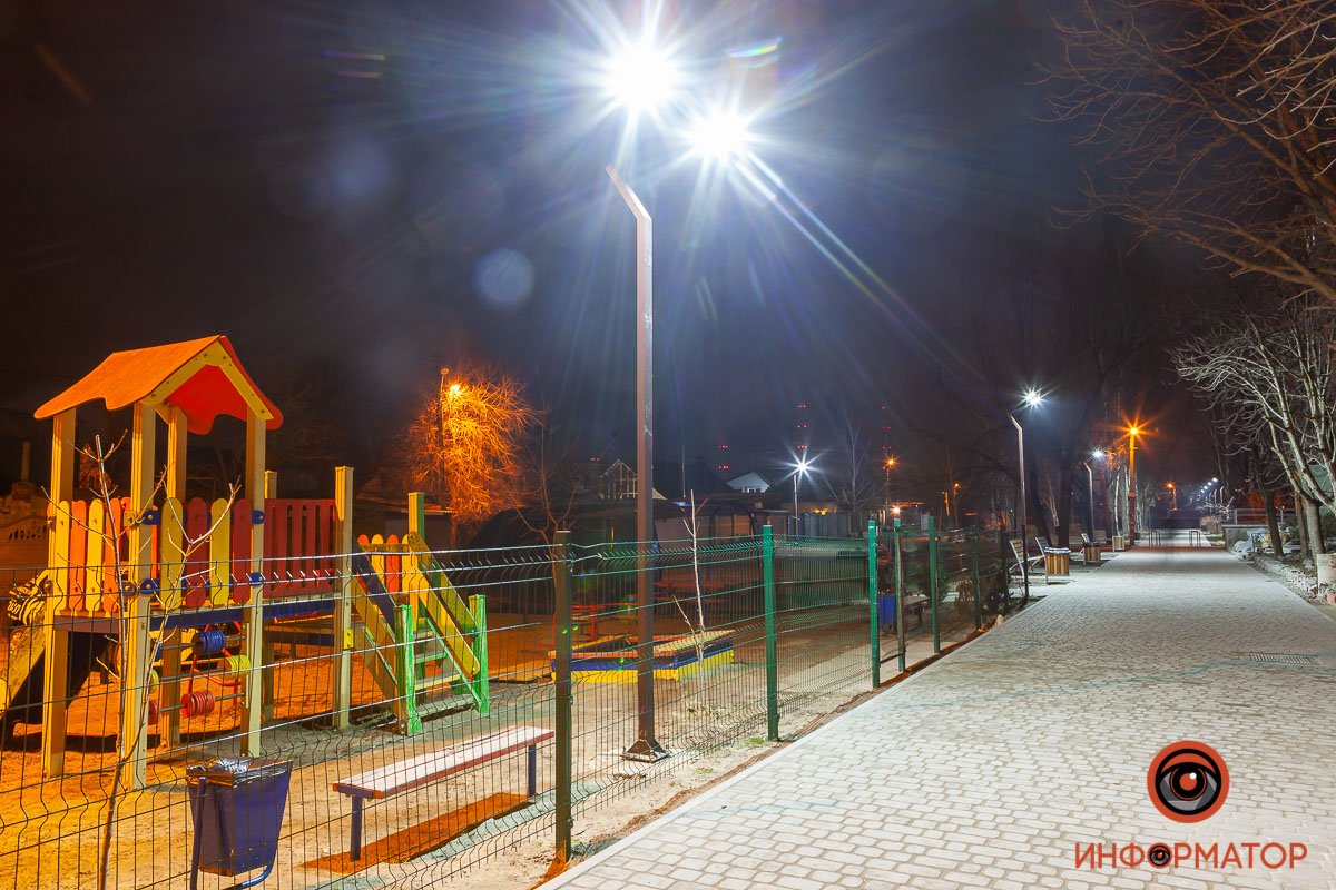 Новые фонари