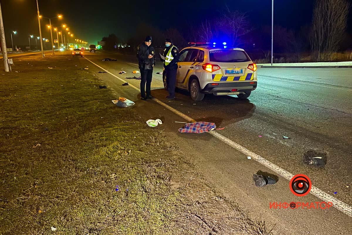 Предварительно, автомобиль двигался в сторону Днепра