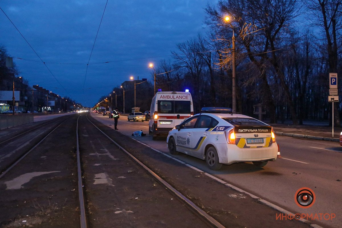 В Днепре на Богдана Хмельницкого Hyundai насмерть сбил мужчину на пешеходном переходе 1