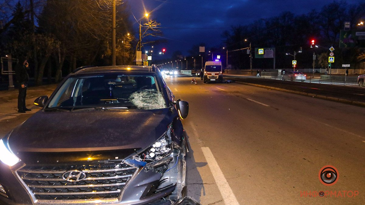 В Днепре на Богдана Хмельницкого Hyundai насмерть сбил мужчину на пешеходном переходе 2