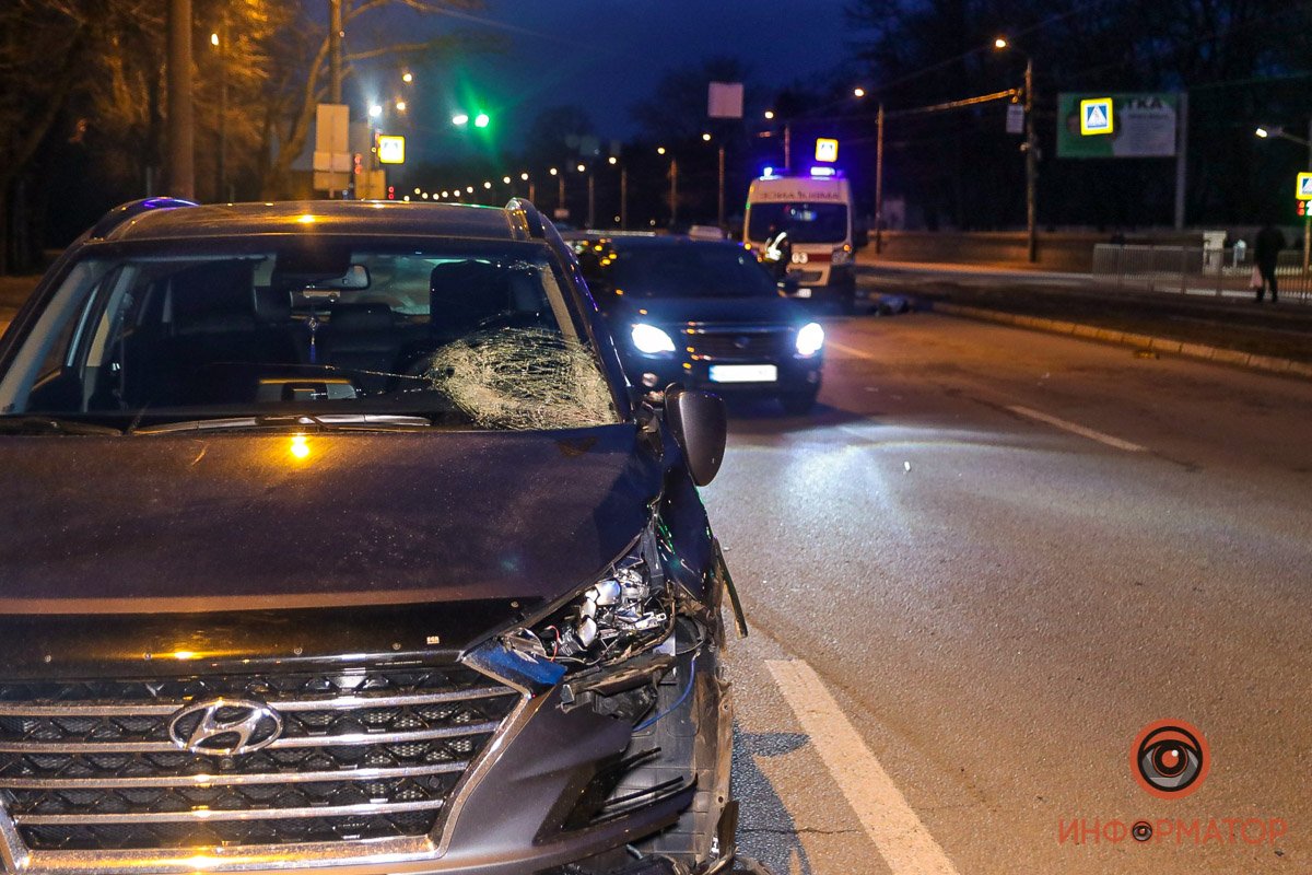 В Днепре на Богдана Хмельницкого Hyundai насмерть сбил мужчину на пешеходном переходе 9