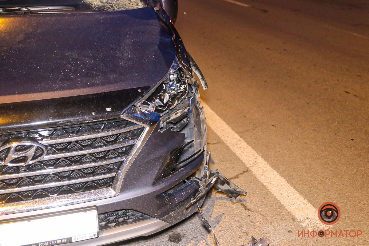 В Днепре на Богдана Хмельницкого Hyundai насмерть сбил мужчину на пешеходном переходе 12