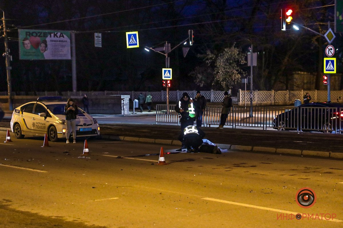 В Днепре на Богдана Хмельницкого Hyundai насмерть сбил мужчину на пешеходном переходе 14