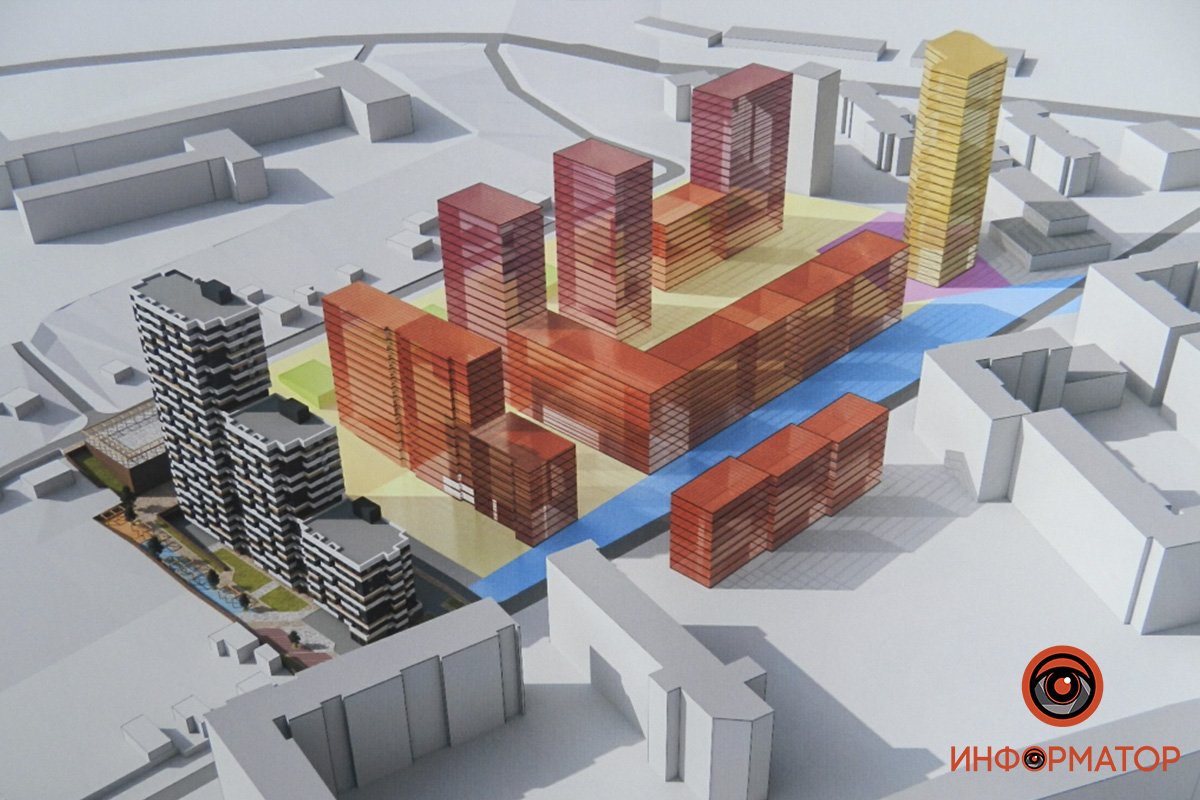 Вариант застройки района