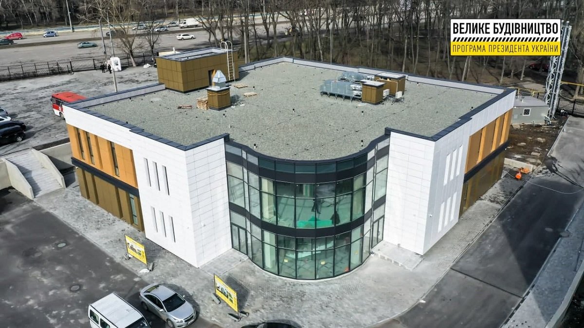 В Днепре завершается строительство Олимпийского дома: как он выглядит сейчас 3