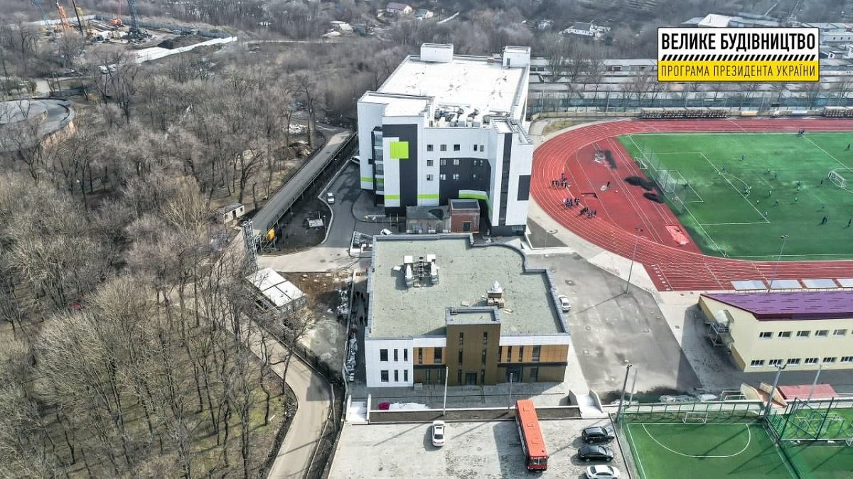 В Днепре завершается строительство Олимпийского дома: как он выглядит сейчас 4