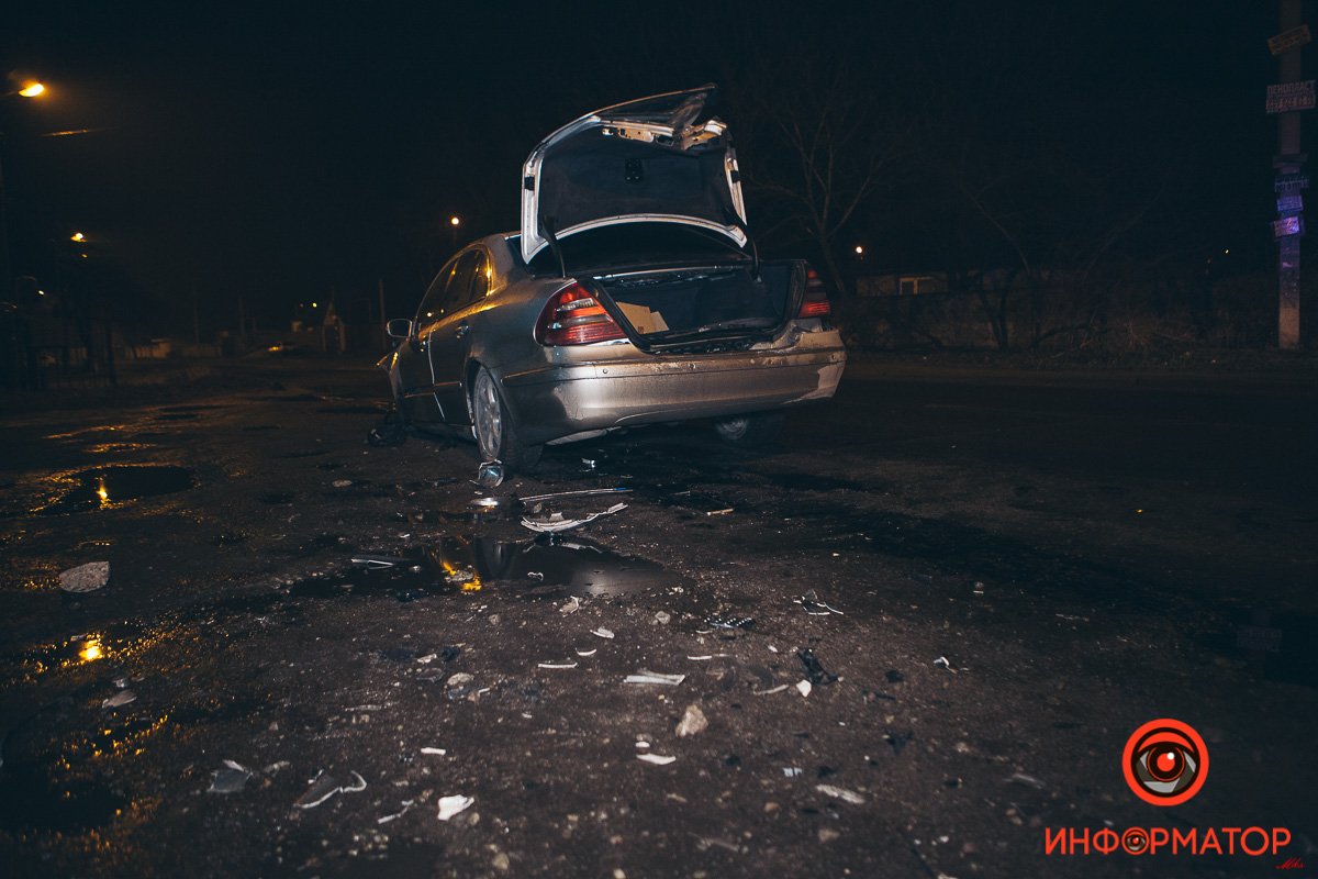 Автомобиль ехал в сторону Самарского моста