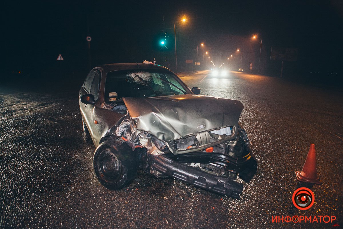 Daewoo двигался навстречу