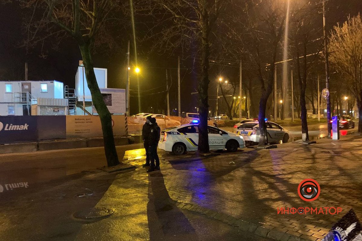 Полицейские задержали нарушителя