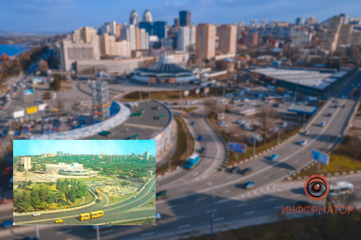 Цирк и заезд на Новый мост, календарик на 1986 год