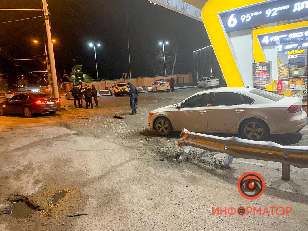 Авария произошла на улице Марии Лисиченко