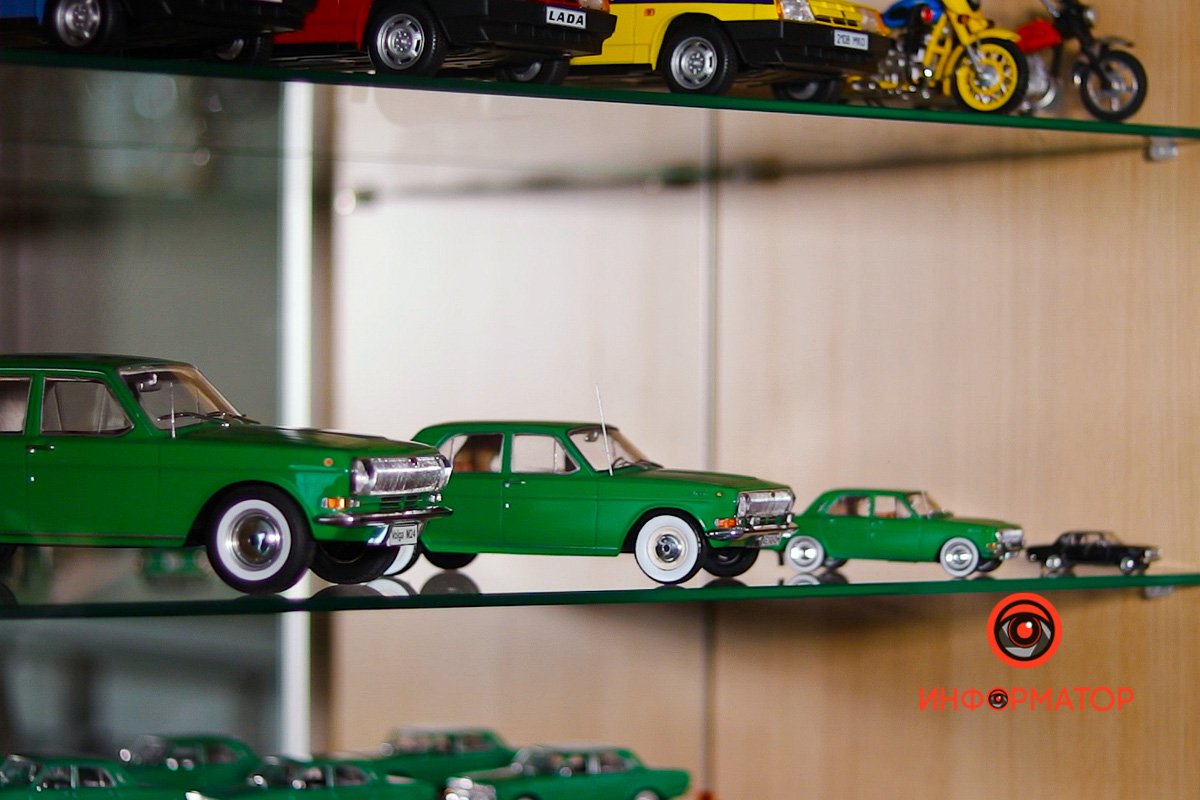 Одна из самых любимых моделей Юрия Кривченко – «Волга» ГАЗ-24