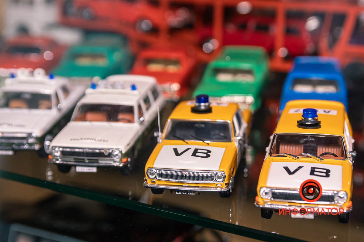 В коллекции более чем тысяча масштабных моделей