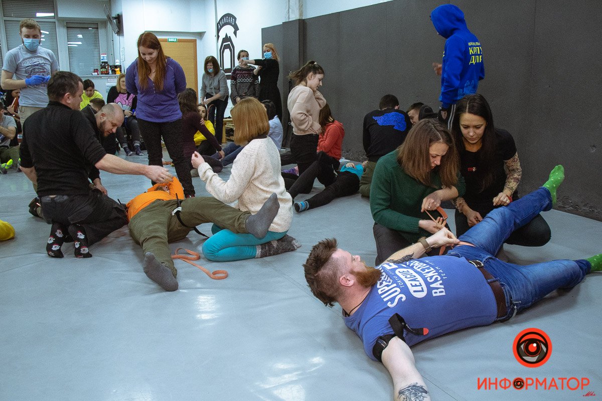 Накладывание турникета Накладывание турникета