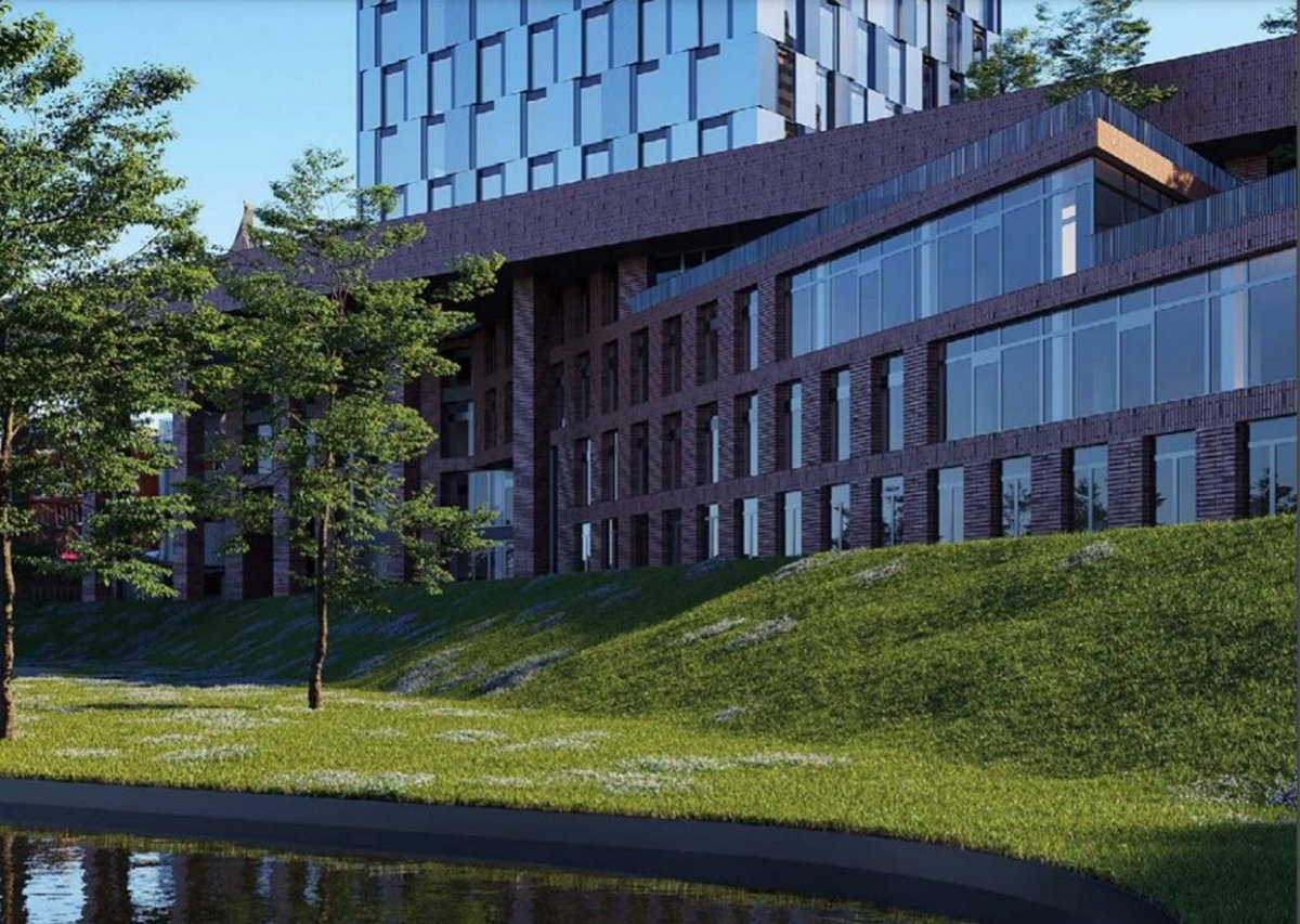 Здесь обустроят зеленую зону Здесь обустроят зеленую зону