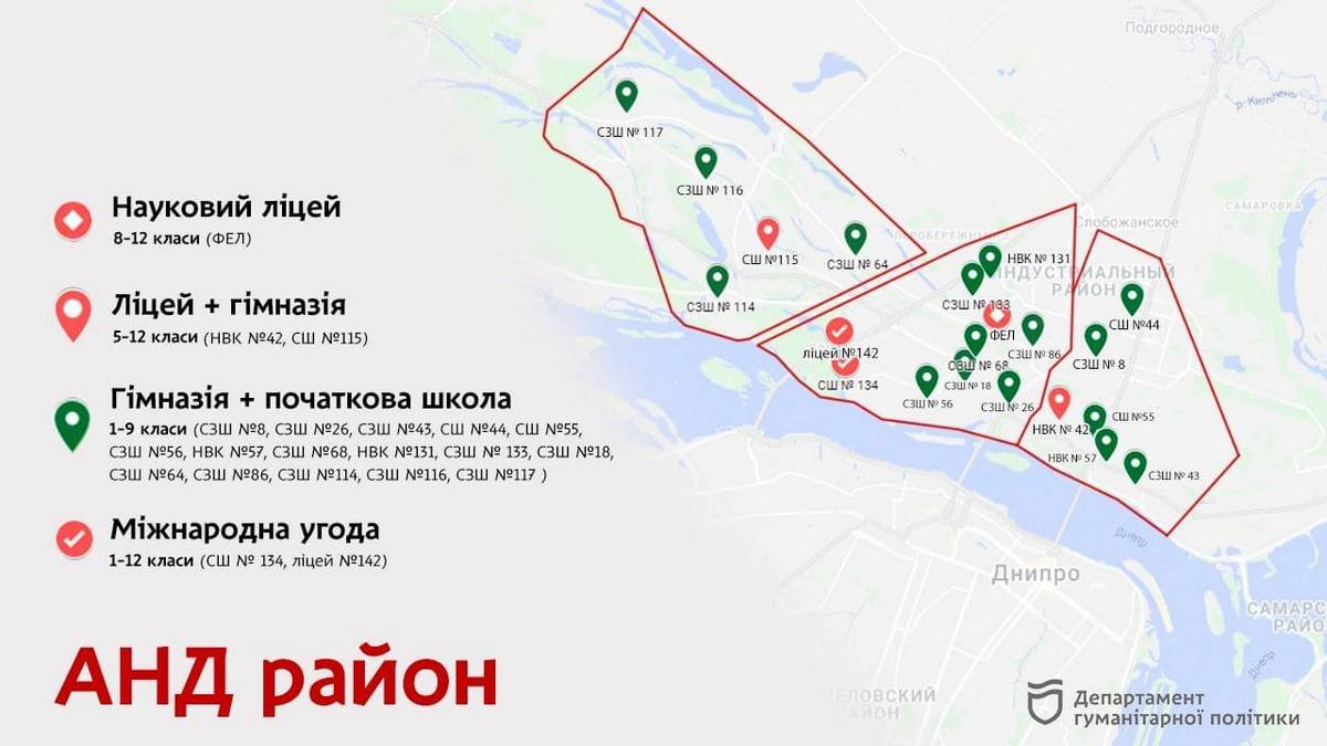 Амур-Нижнеднепровский район Амур-Нижнеднепровский район