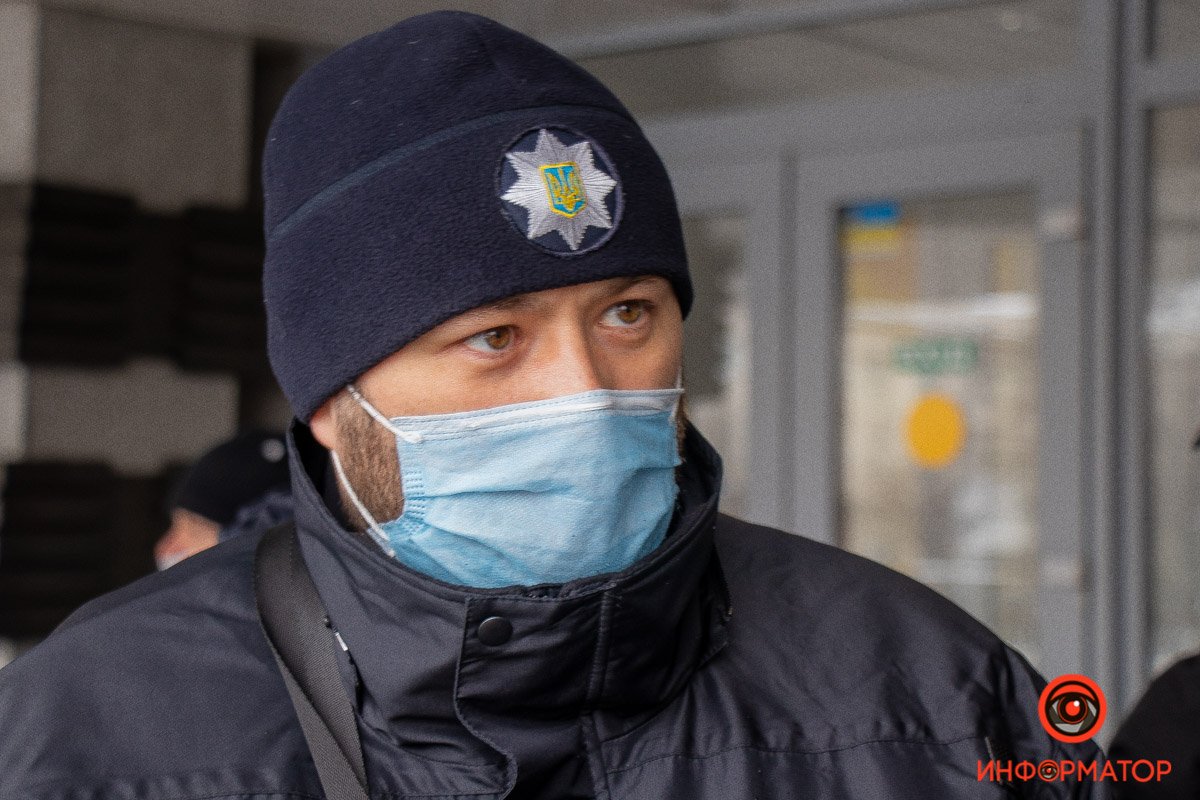 Заместитель начальника ГУНП в Днепропетровской области Роман Дорош