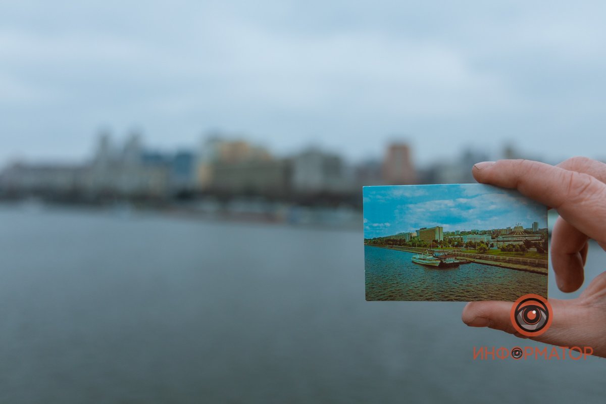 Сичеславская набережная (тогда - имени Ленина), календарик на 1984 год Сичеславская набережная (тогда - имени Ленина), календарик на 1984 год