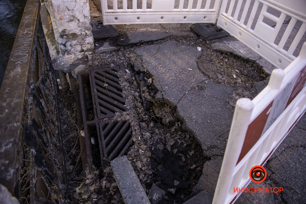 Поломанная ливневка