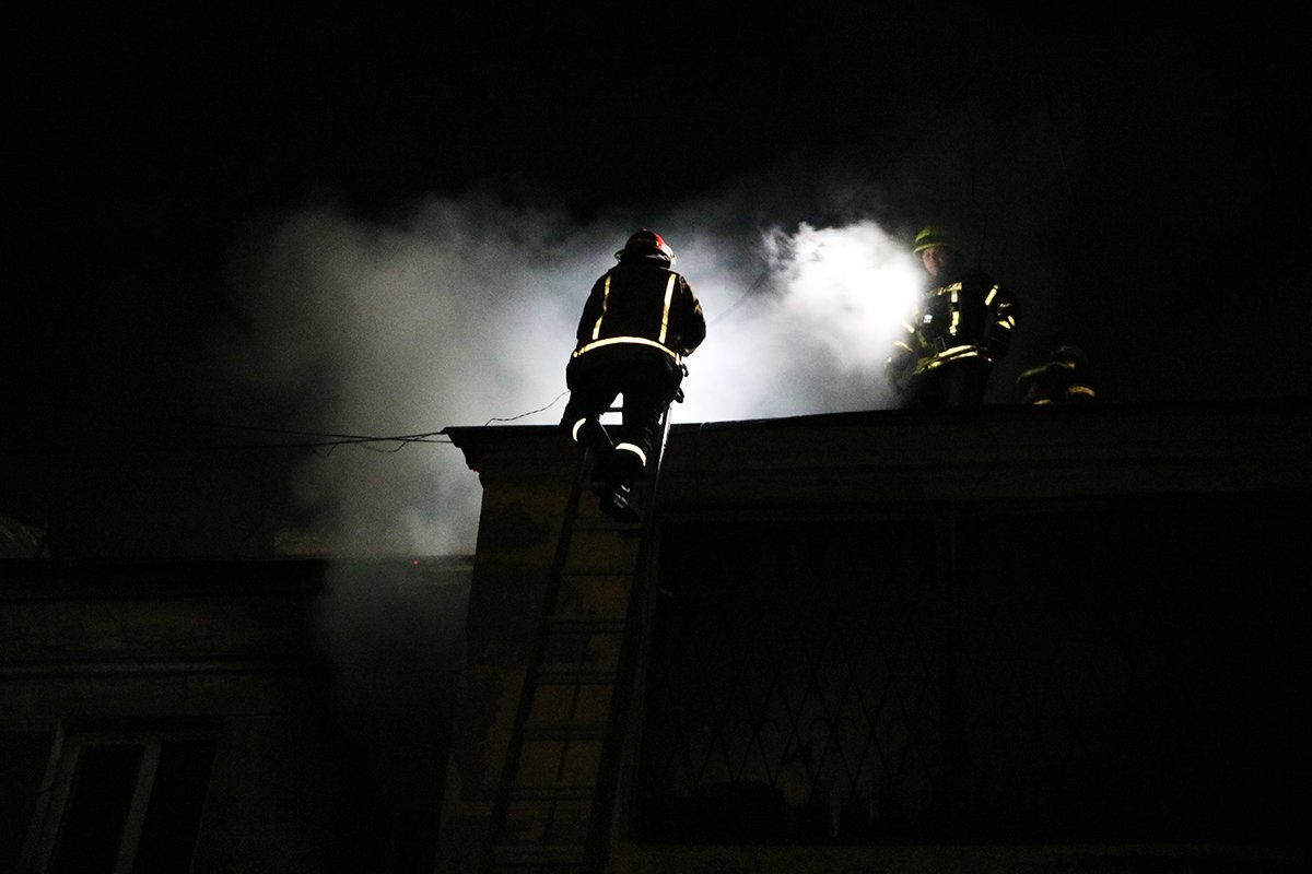 Пожар на улице Светлова Пожар на улице Светлова