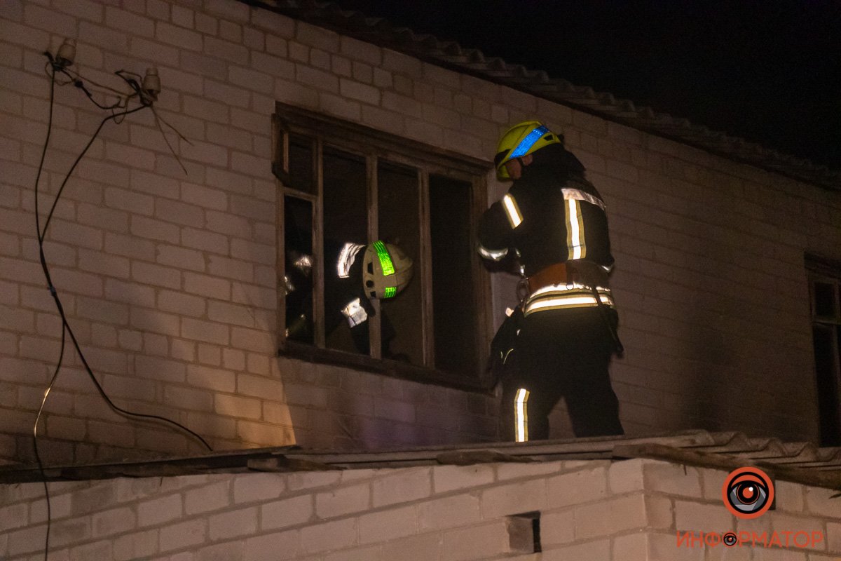 Пожар на улице Житомирской