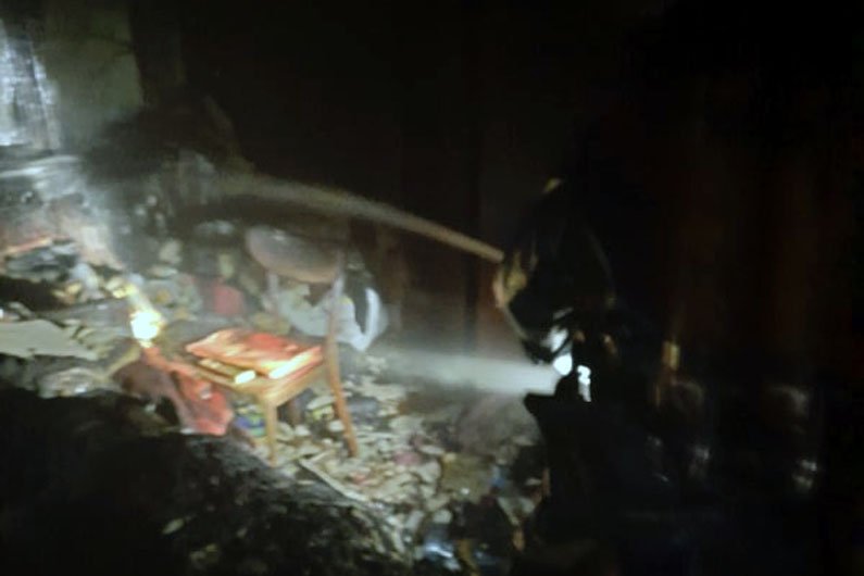 В огне погиб мужчина