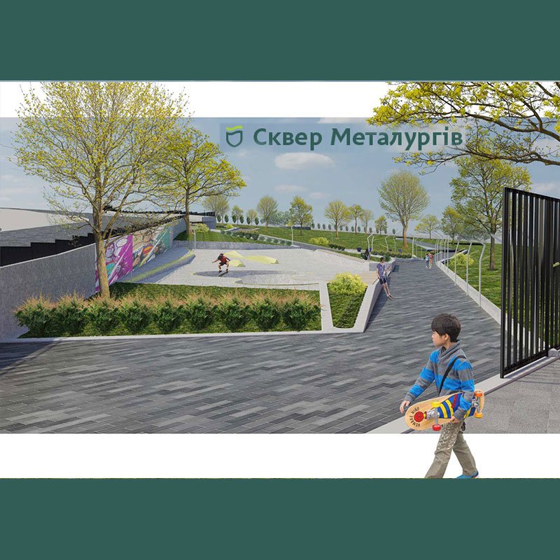 Планируется создание зоны для скейтинга