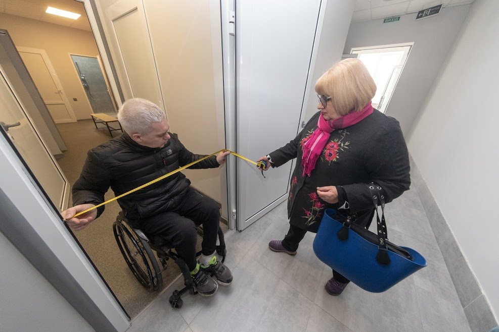 В Днепре проверили объект программы "Велике будівництво" на инклюзивность 3