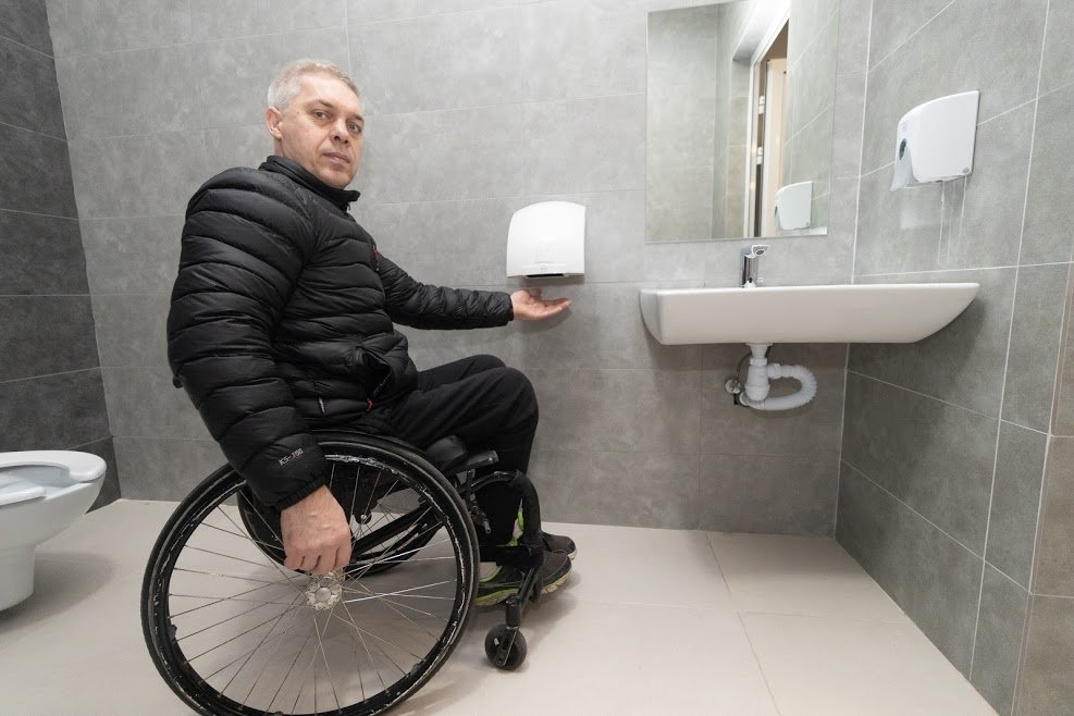 В Днепре проверили объект программы "Велике будівництво" на инклюзивность 4