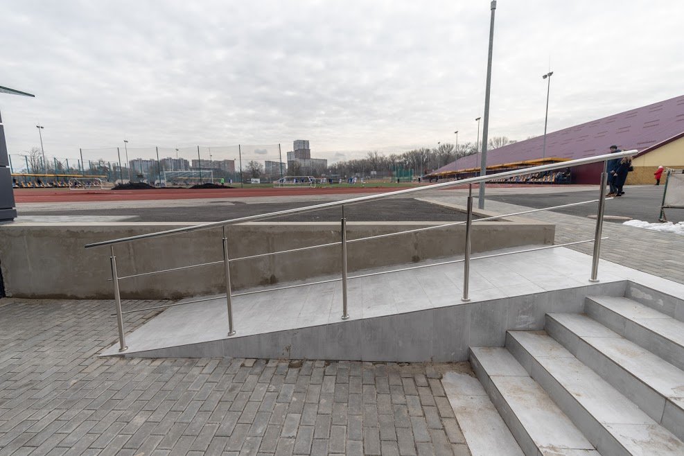 В Днепре проверили объект программы "Велике будівництво" на инклюзивность 9