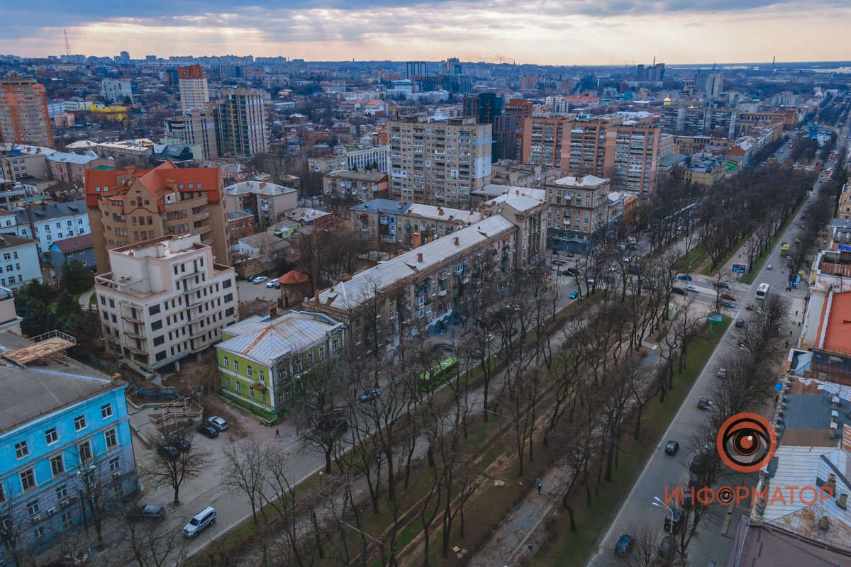 Зеленый дом №37 по проспекту Яворницкого - это все, что сохранилось