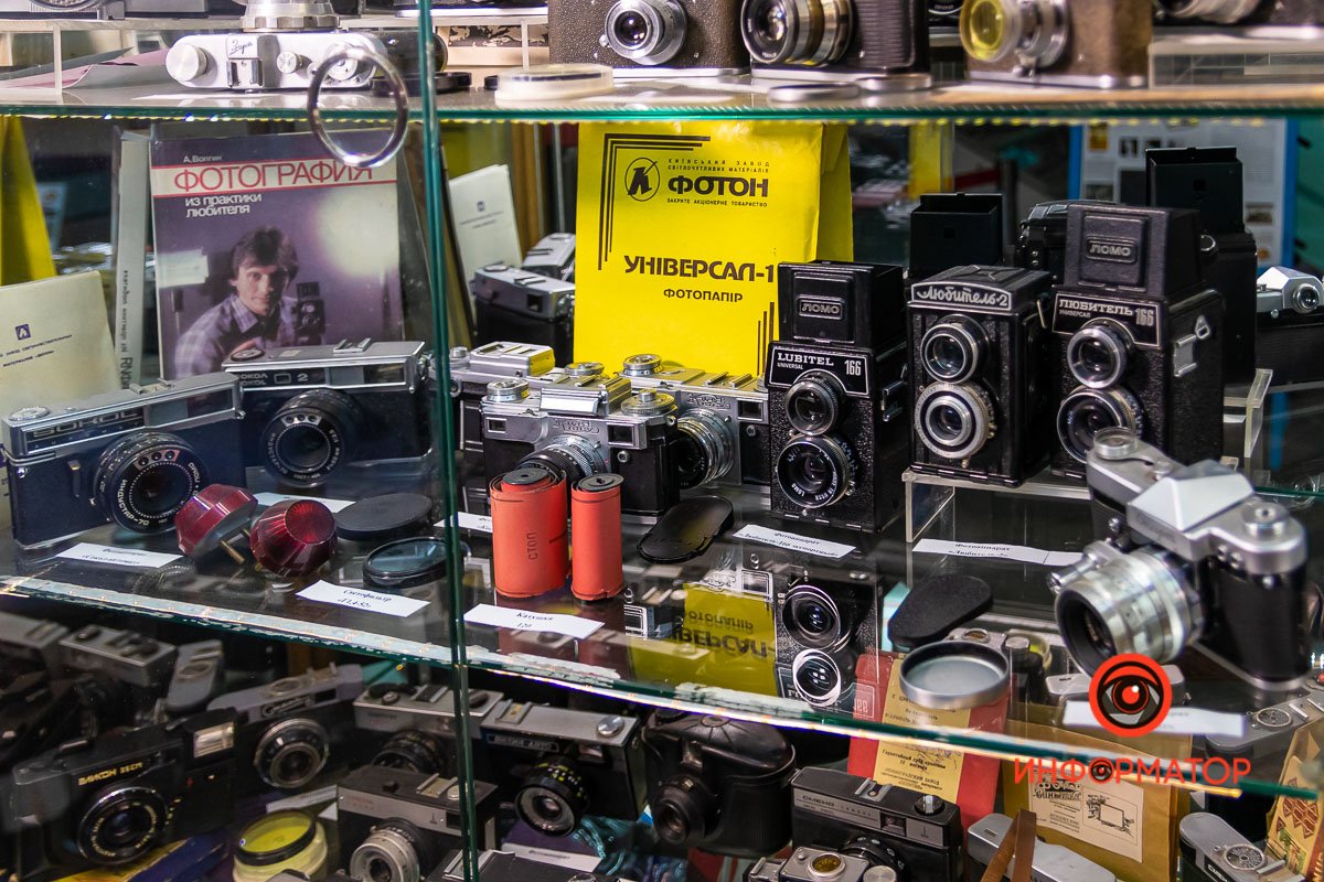 Основная часть - советский фотоаппараты от 1940-х до 1980-х годов