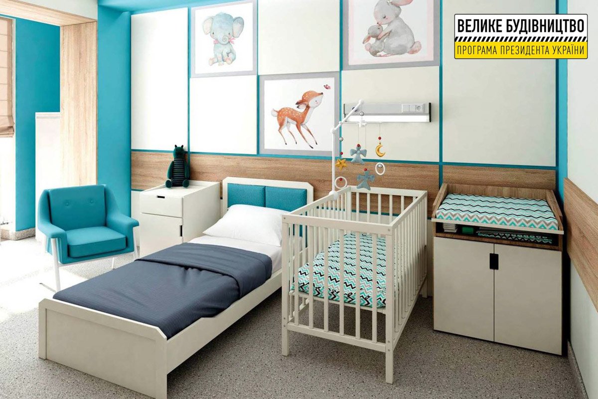 В осовремененной больницы маленьким пациентам будет комфортно В осовремененной больницы маленьким пациентам будет комфортно