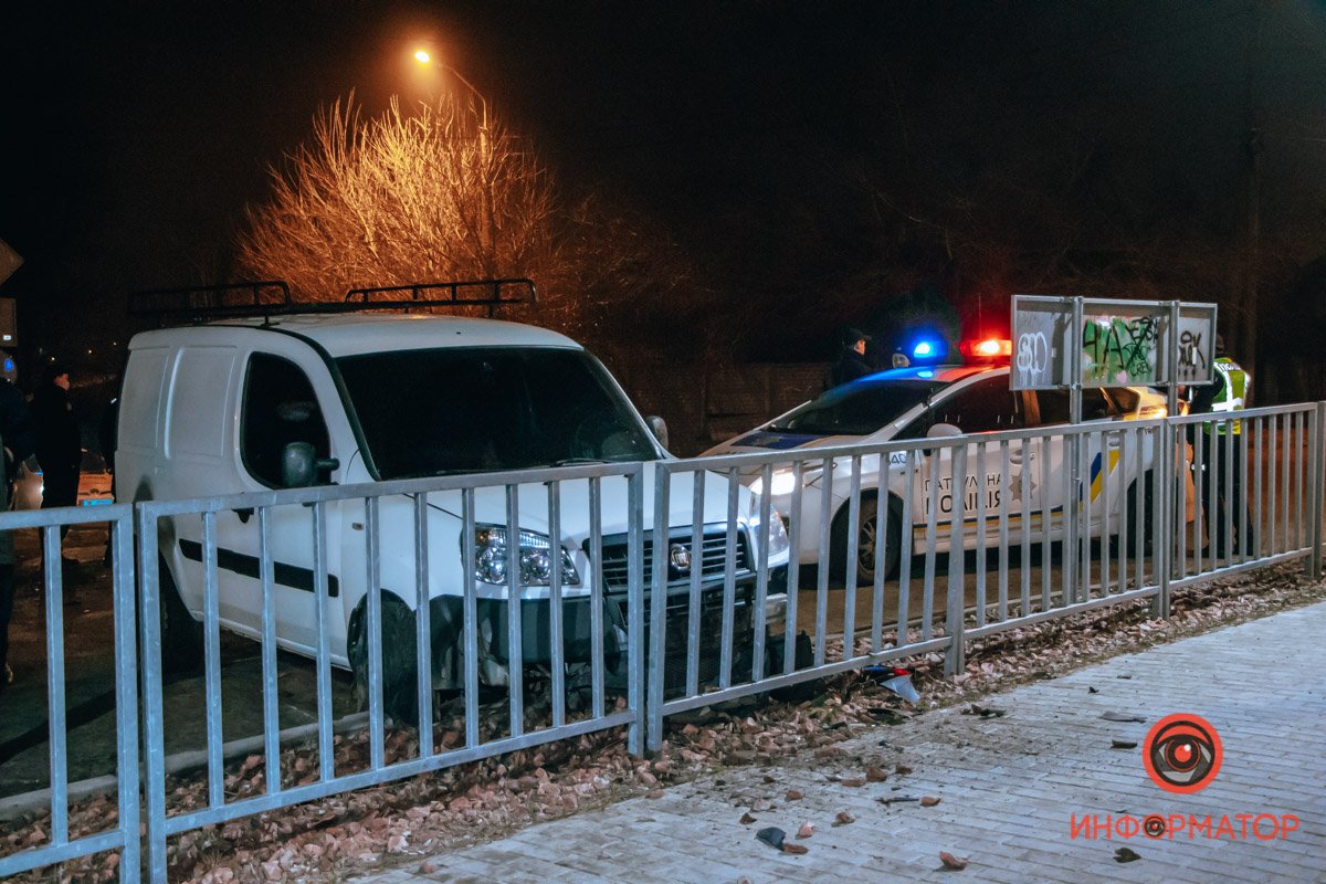 У водителя были признаки опьянения