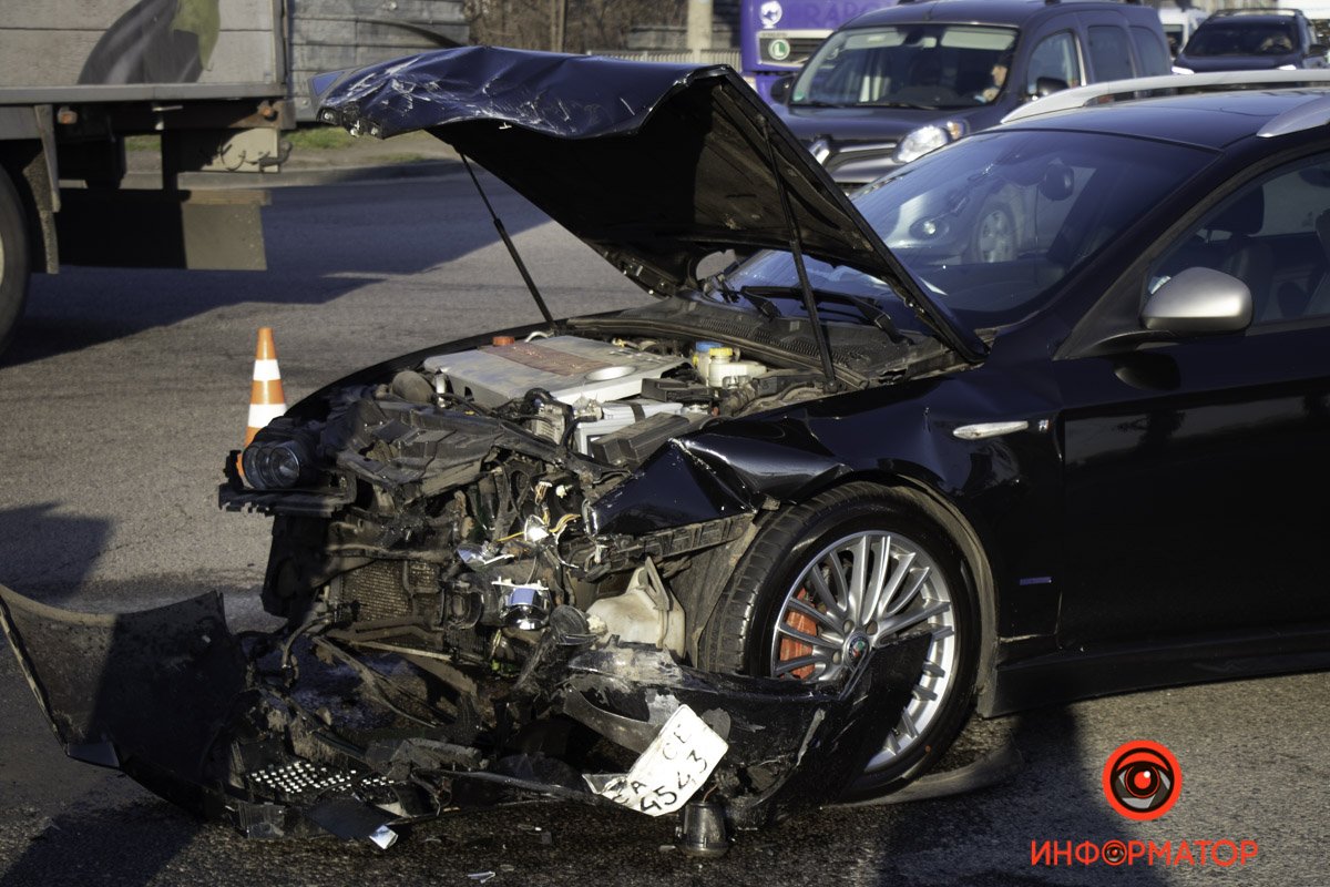 Alfa Romeo ехал навстречу